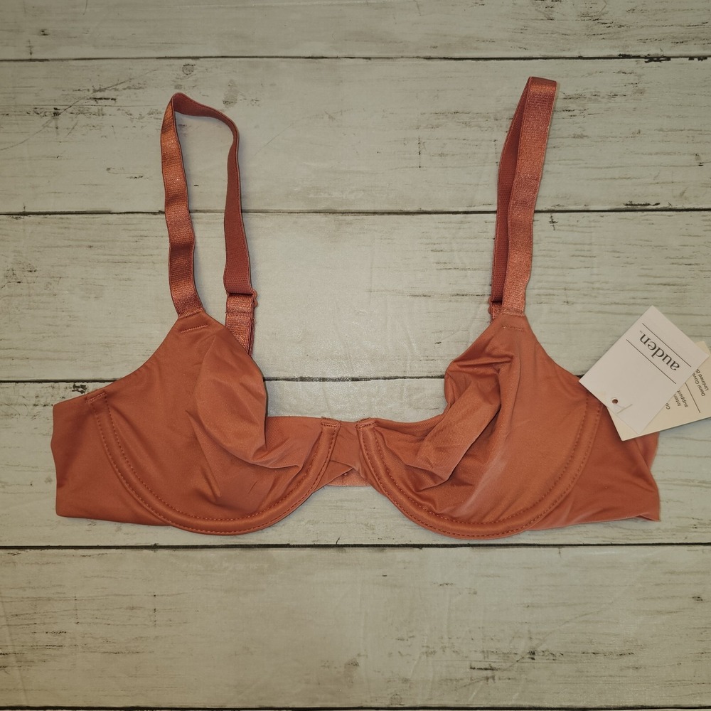 Auden Bra Womens 32A Pink Lightweight Demi Coverage Unlined Underwire Target NEW
